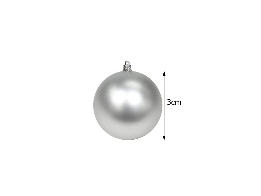 Kalėdiniai žaisliukai 3 cm, 36 vnt.