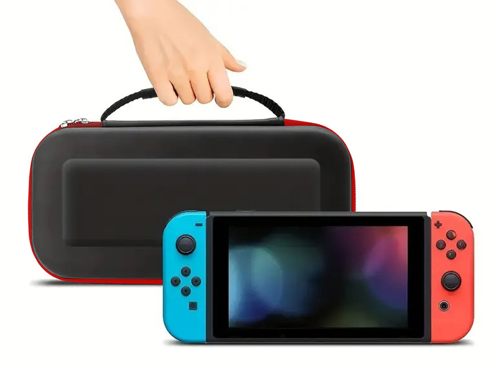 Nintendo switch apsauginis dėklas su vieta 10 žaidimų