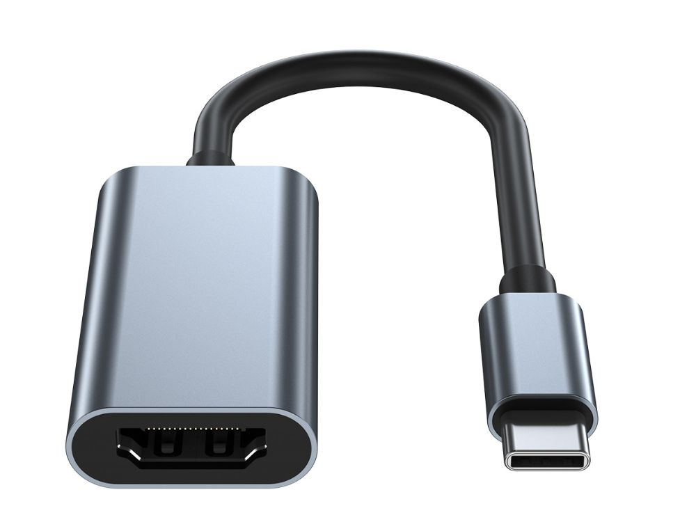 Usb-c į hdmi adapteris 4k 60hz, 18cm