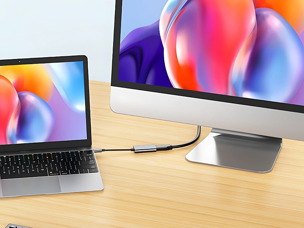 Usb-c į hdmi adapteris 4k 60hz, 18cm