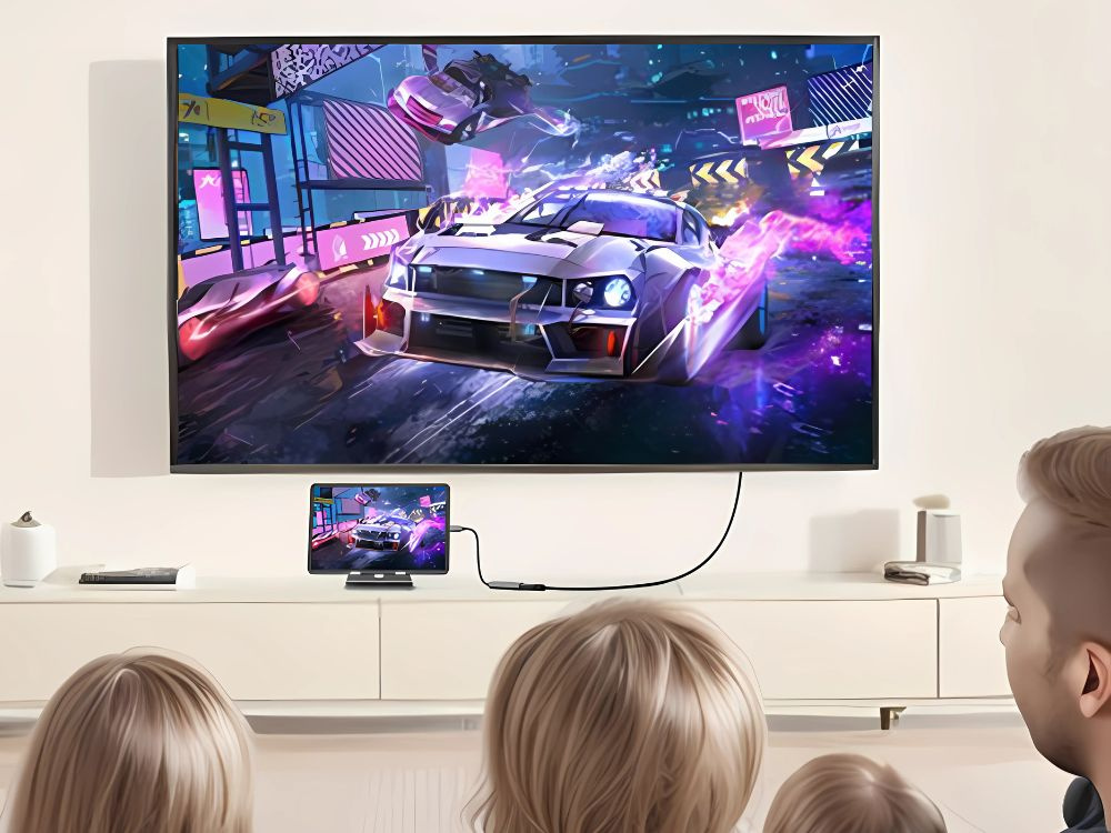 Usb-c į hdmi adapteris 4k 60hz, 18cm