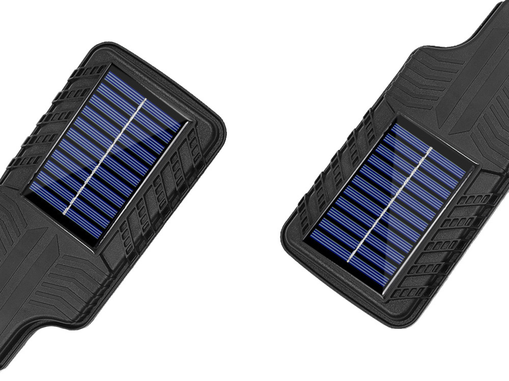 Saulės lempa su judesio ir šviesos jutikliais hs-8037-a, 63 led