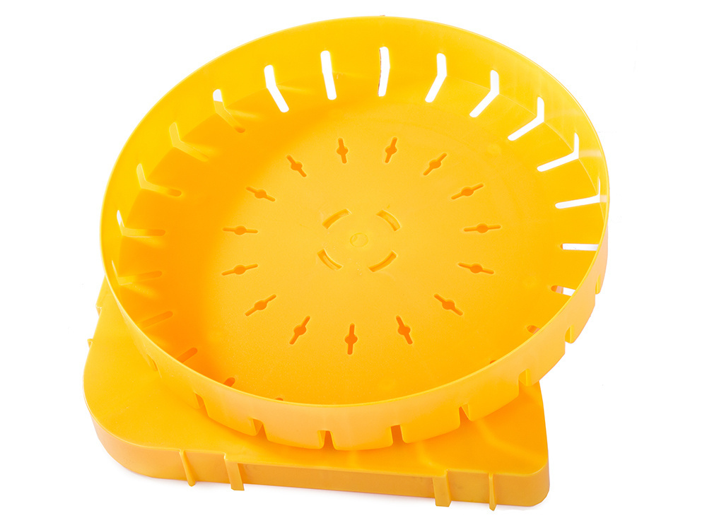 Plastikinė sukamoji lentyna virtuvei ir voniai, 26 cm