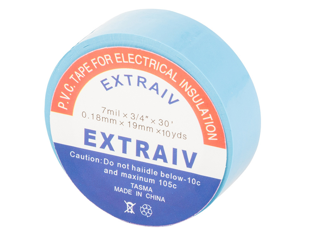 Izoliacinė juosta pvc 19mm x 9m