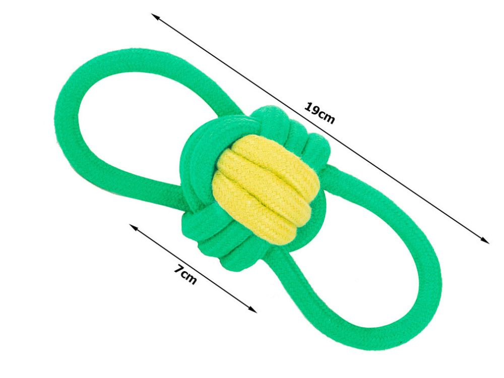 Šuns žaislas su rankena 19 cm 1