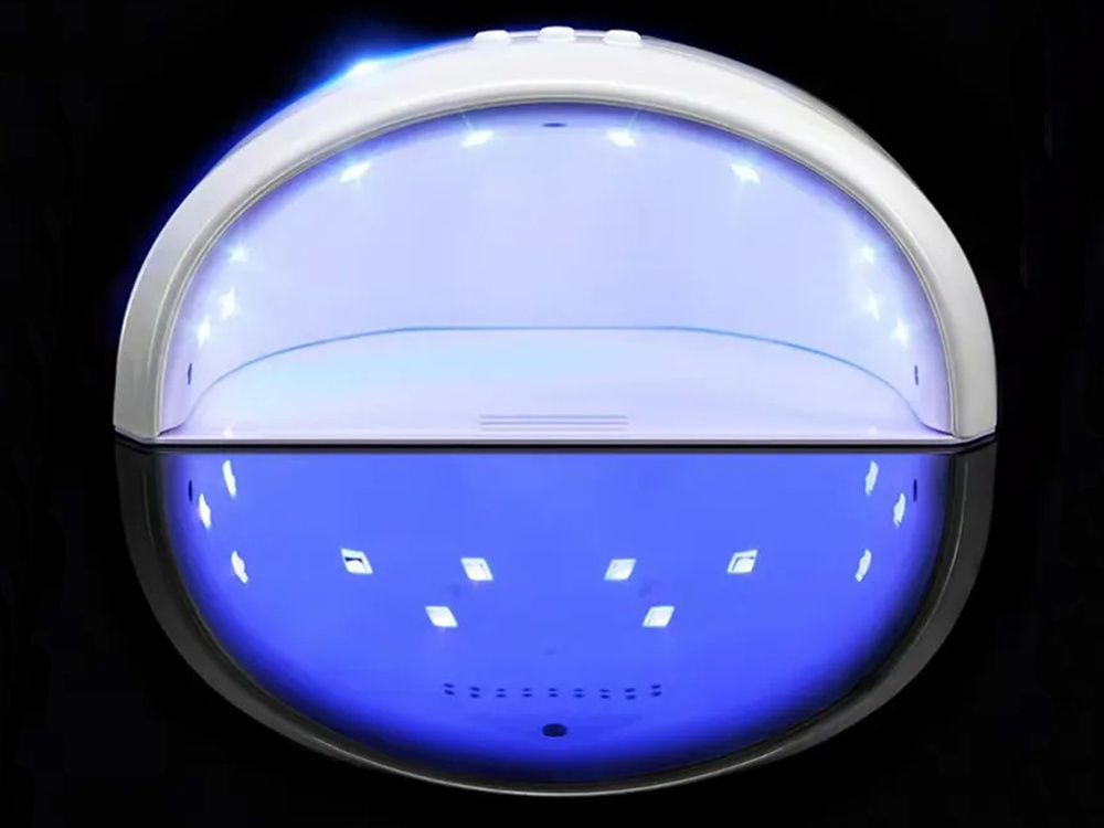 Nagų priežiūros rinkinys su 12w led/uv lempa ir frezavimo įrenginiu