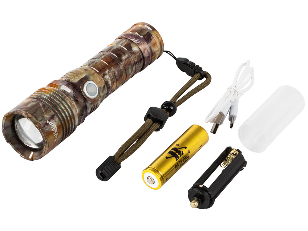 Žibintuvėlis bailong p515m su led cree xhp160