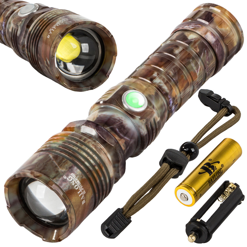 Žibintuvėlis bailong p515m su led cree xhp160