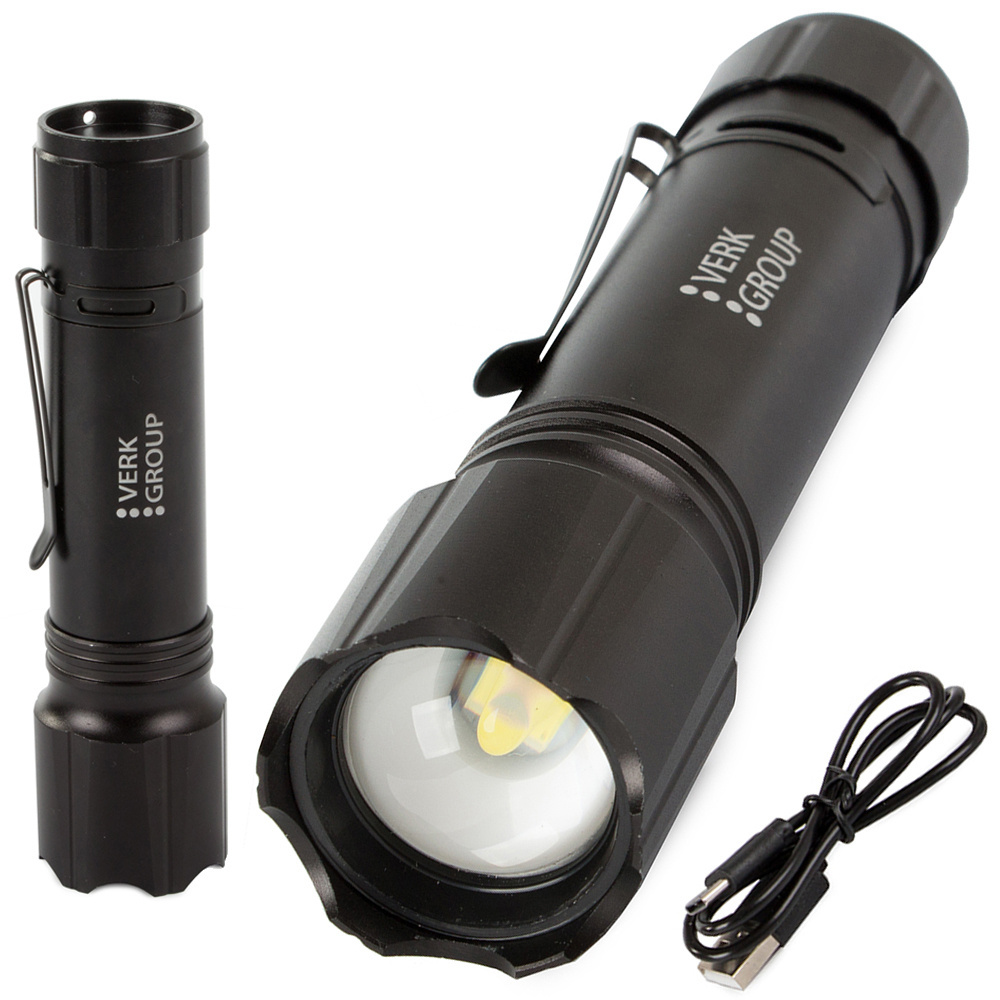Taktinis žibintuvėlis cb-39 su cree xhp50 dioda ir 1000 m nuotoliu