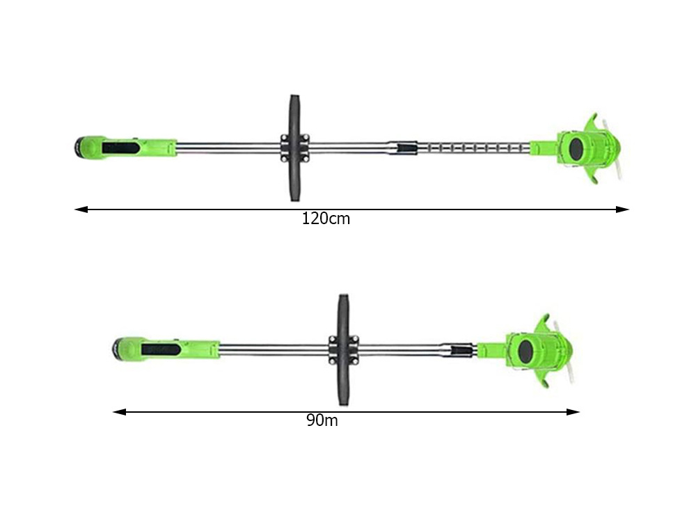 Akumuliatorinė žoliapjovė 12v, 800w, 25 cm