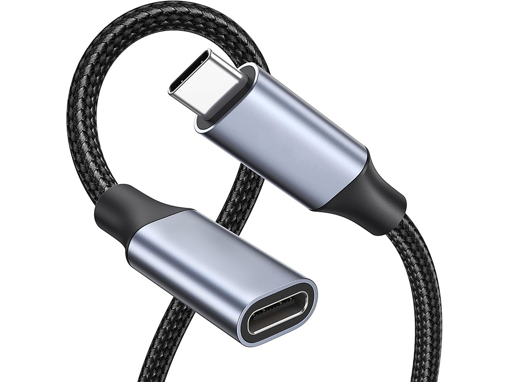 Usb-c kabelis 2m ilgio su apsauginiu apvalkalu