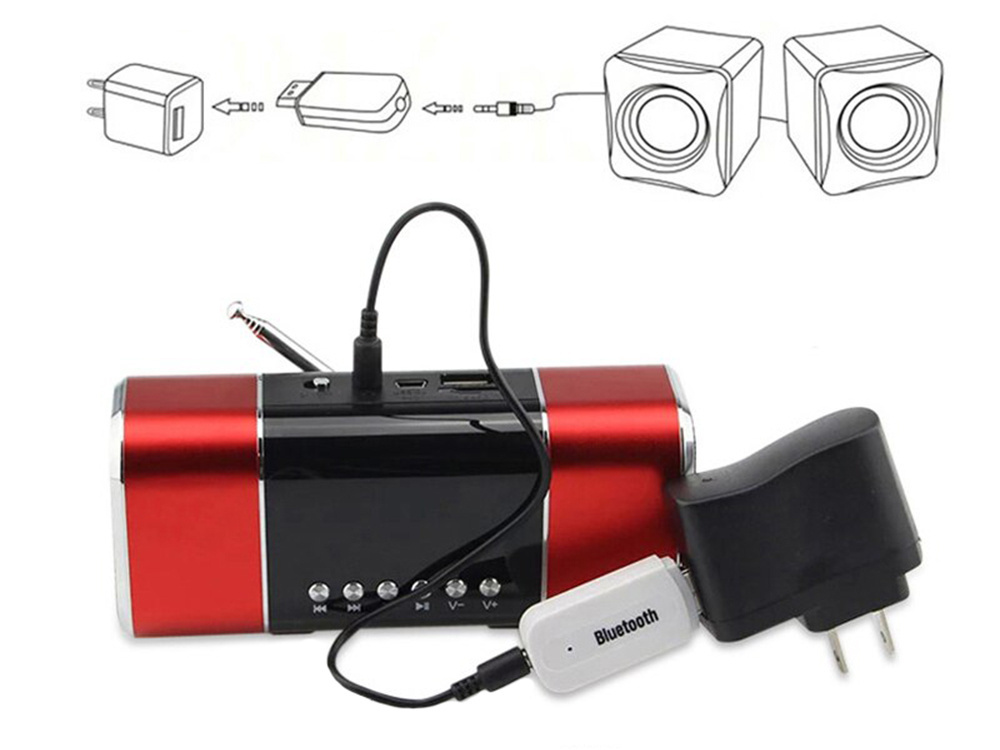 Bluetooth garso imtuvas su usb ir aux jungtimi