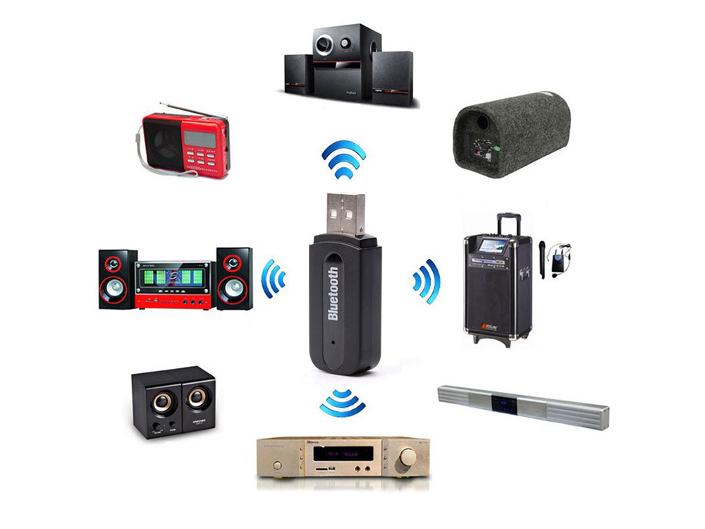 Bluetooth garso imtuvas su usb ir aux jungtimi