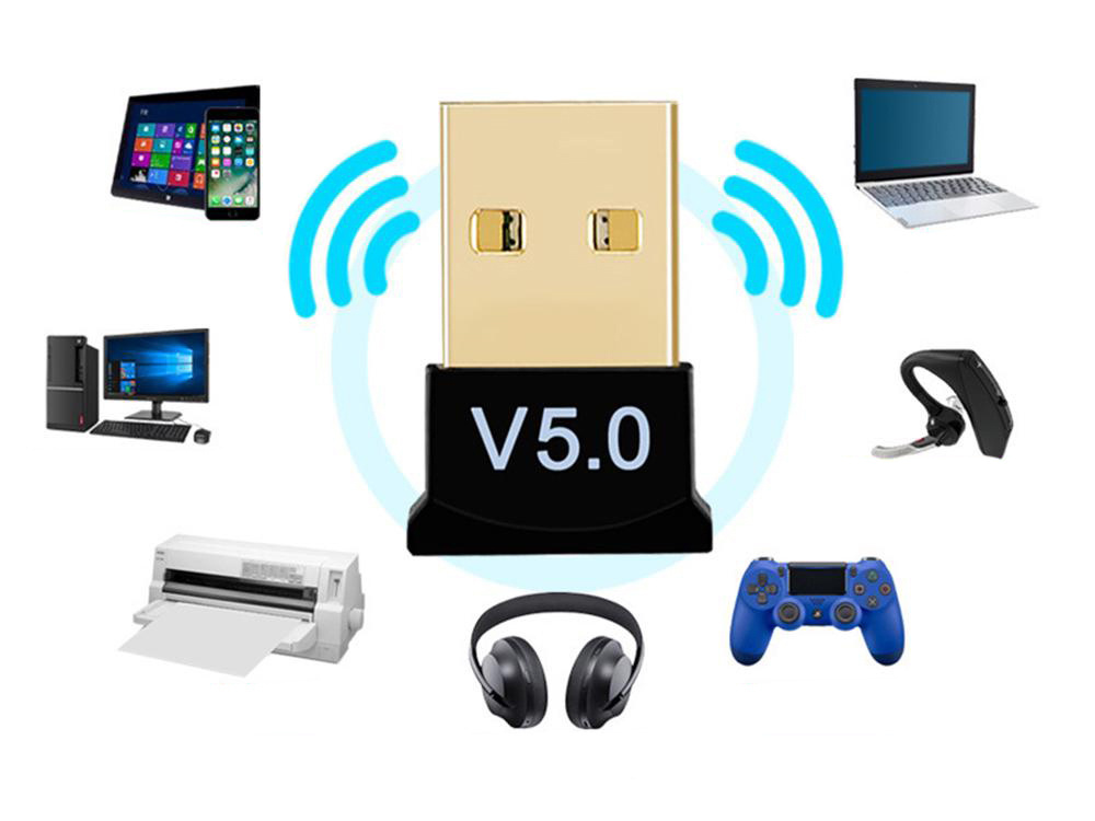 Bluetooth adapteris usb 5.0 20m