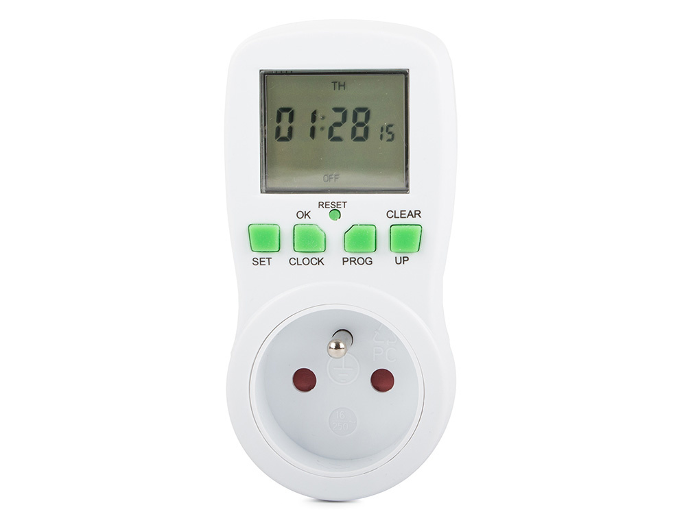 Laikmatis su lcd ekranu, 3680w, 230v