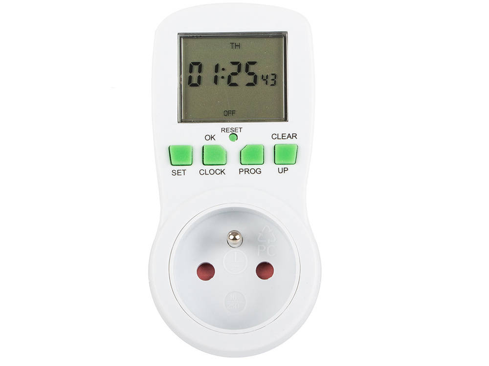 Laikmatis su lcd ekranu, 3680w, 230v
