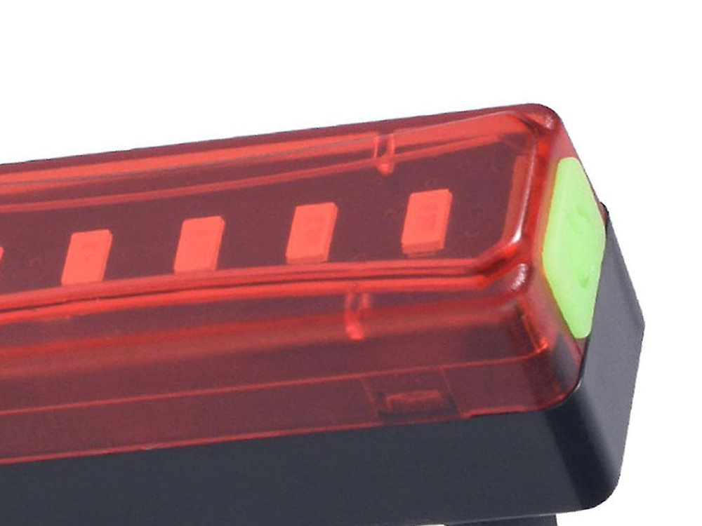 Dviračio galinė lempa su led apšvietimu ir usb įkrovimu