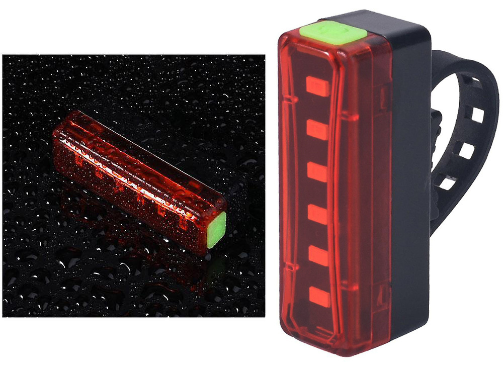Dviračio galinė lempa su led apšvietimu ir usb įkrovimu 1