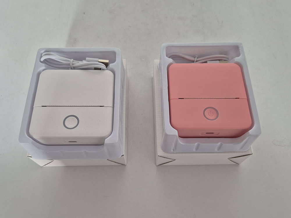 Nešiojamas mini terminis spausdintuvas su bluetooth 1