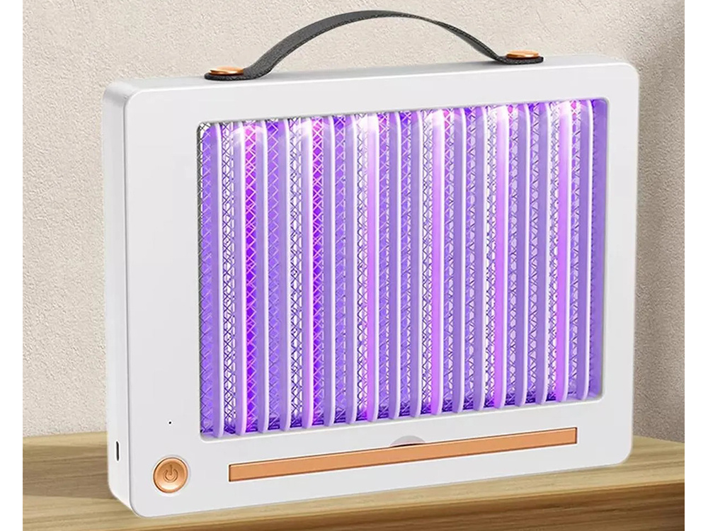 Elektrinė vabzdžių gaudyklė su uv lempa, 3w, įkraunama per usb-c