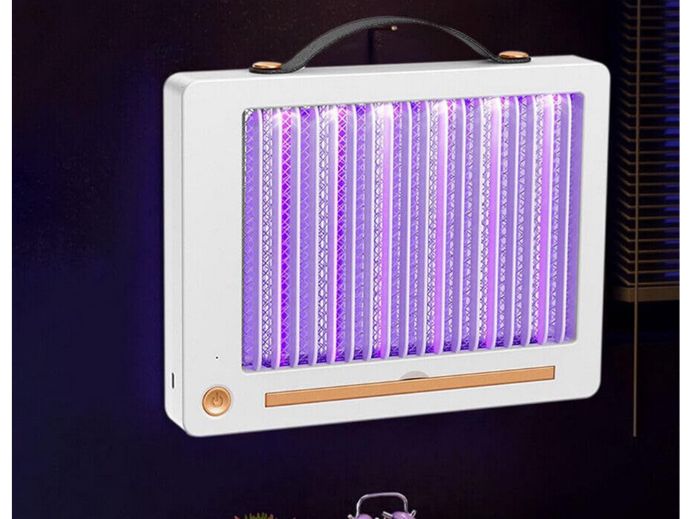 Elektrinė vabzdžių gaudyklė su uv lempa, 3w, įkraunama per usb-c