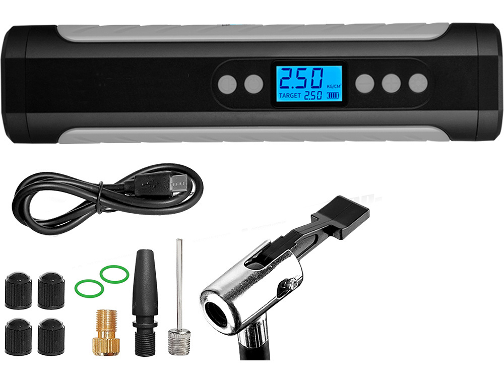 Akumuliatorinė pompa su ekranu, 10 bar, 80w