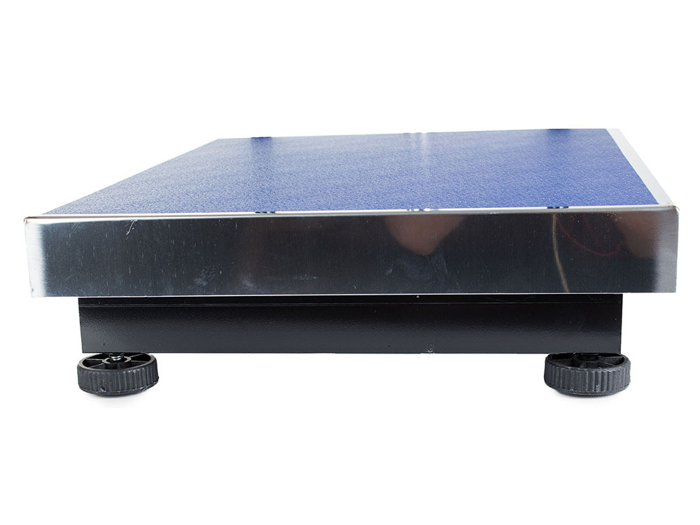 Elektroninės platforminės svarstyklės su atrama, 300 kg, 40x50 cm