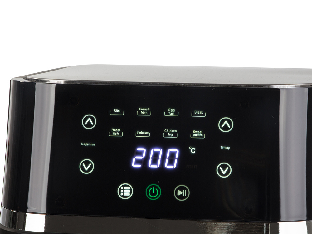 Oro gruzdintuvė 2400w 10l su lcd ekranu