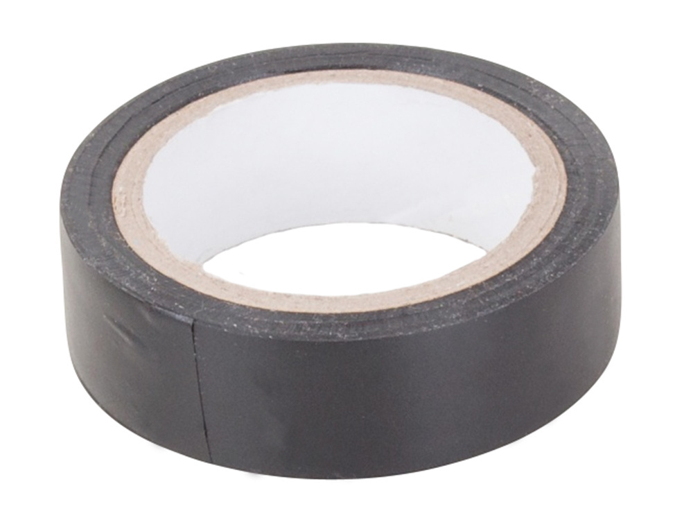 Izoliacinė pvc juosta, 17 mm x 9 m, juoda, atspari vandeniui 1