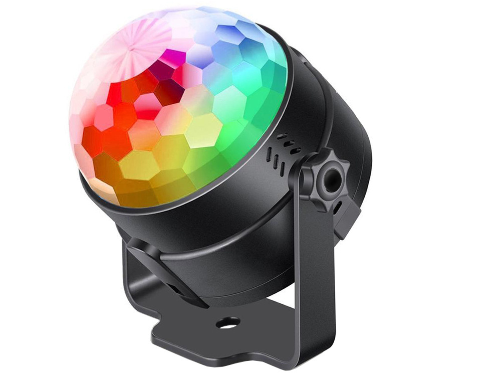 Disko projektorius su led rgb apšvietimu