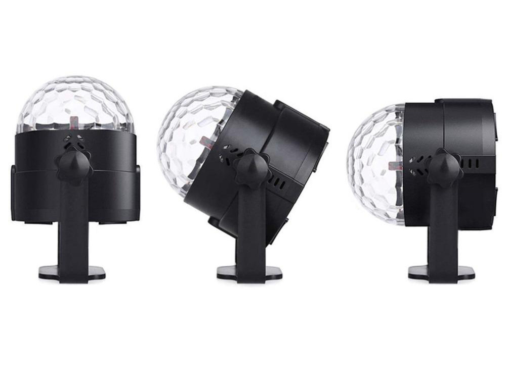Disko projektorius su led rgb apšvietimu