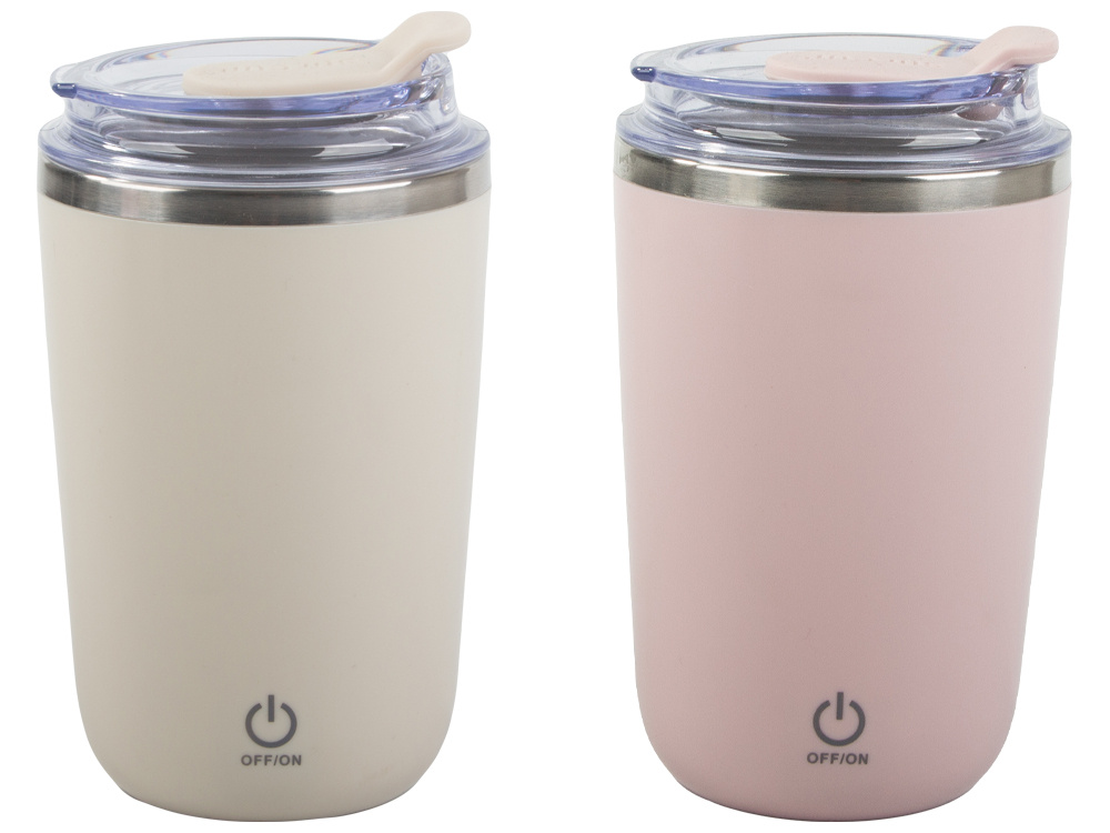 Termo puodelis su automatinio maišymo funkcija 350 ml