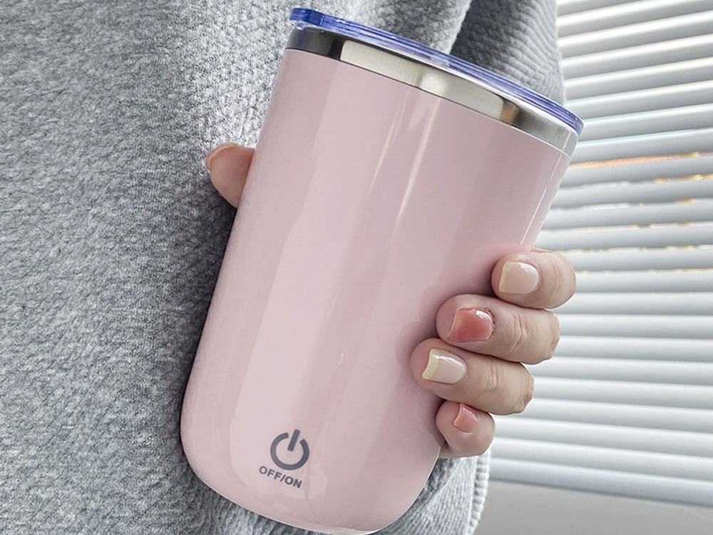 Termo puodelis su automatinio maišymo funkcija 350 ml 2
