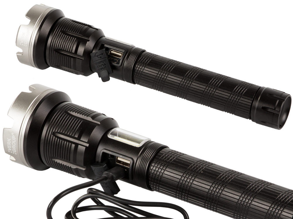Taktinė žibintuvėlis bailong f226, led cree xhp90, 1000m, ipx5