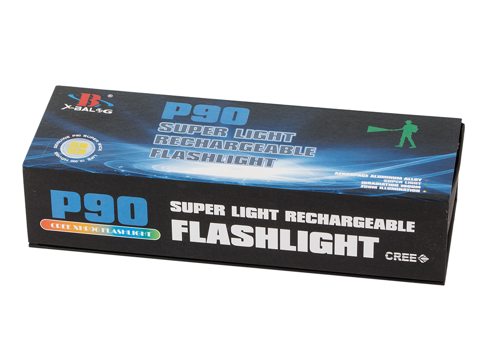 Taktinė žibintuvėlis bailong f226, led cree xhp90, 1000m, ipx5