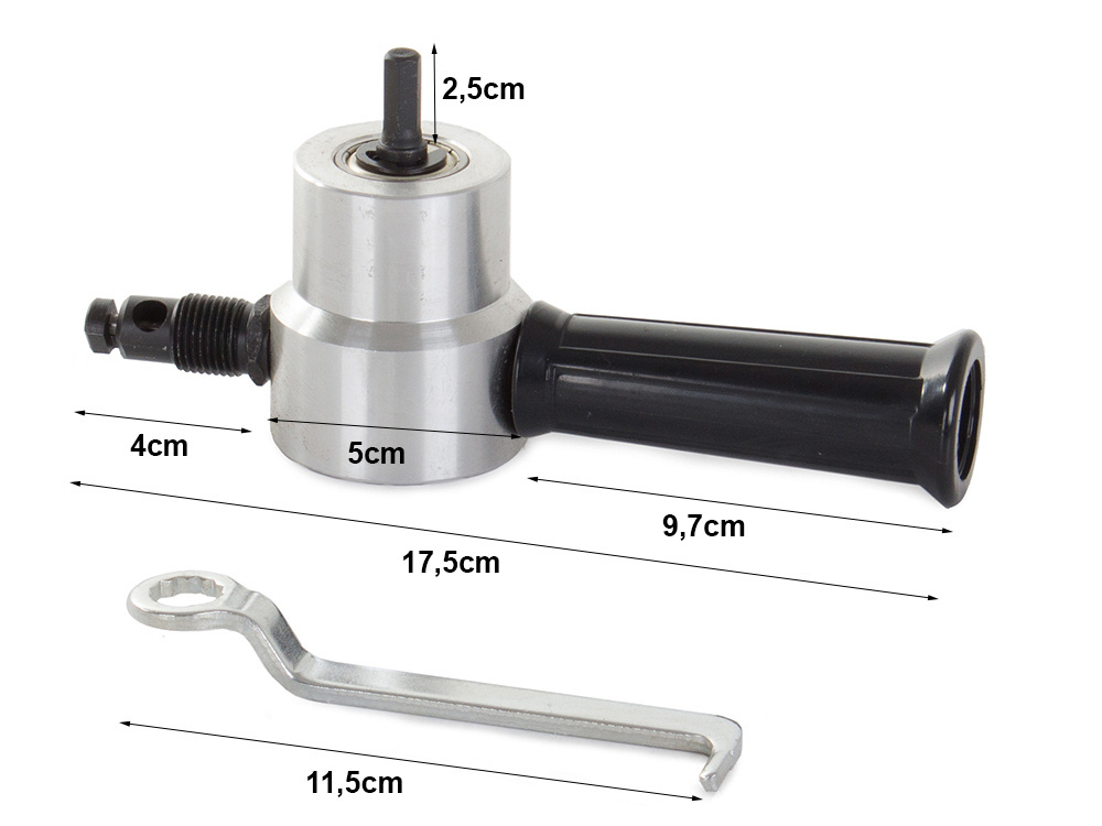 Gręžimo priedas metalui pjauti, 1500-3000 aps/min