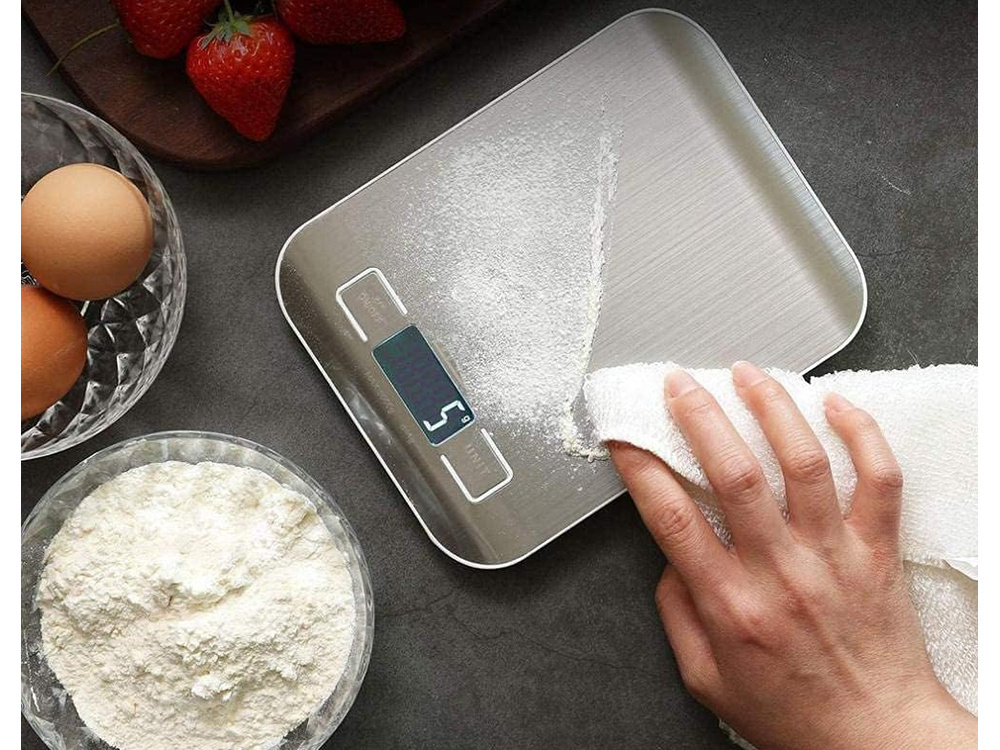Elektroninės virtuvės svarstyklės 5 kg/1 g