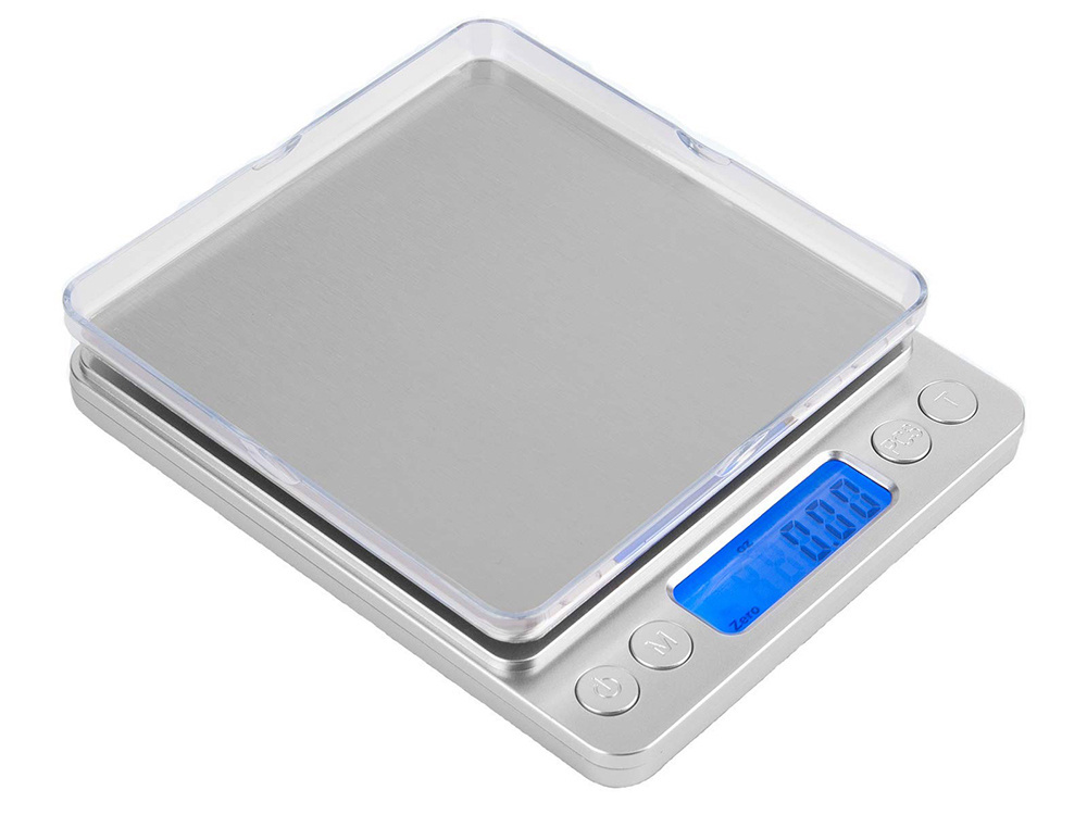 Juvelyrinės virtuvinės svarstyklės su lcd, 500g, 0,01g tikslumas
