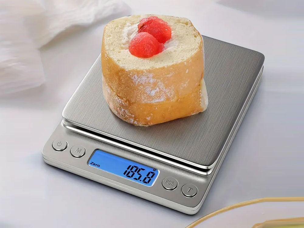 Juvelyrinės virtuvinės svarstyklės su lcd, 500g, 0,01g tikslumas