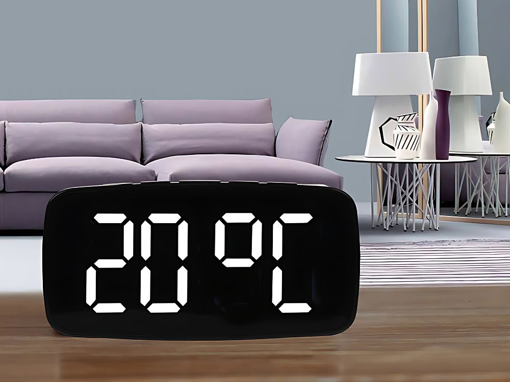 Elektroninis žadintuvas su vibraciniu padu