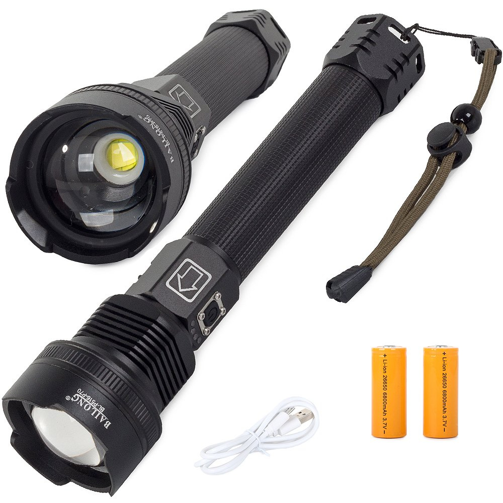 Prožektorius bailong p516-p70 su cree xhp70 dioda