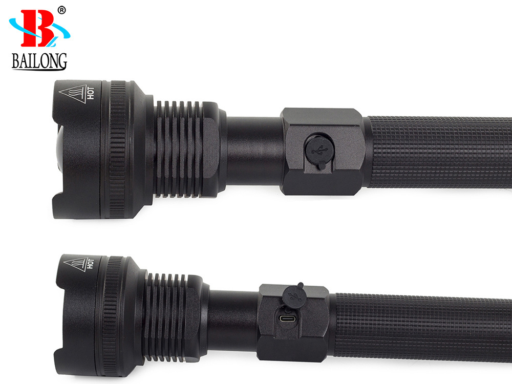 Prožektorius bailong p516-p70 su cree xhp70 dioda