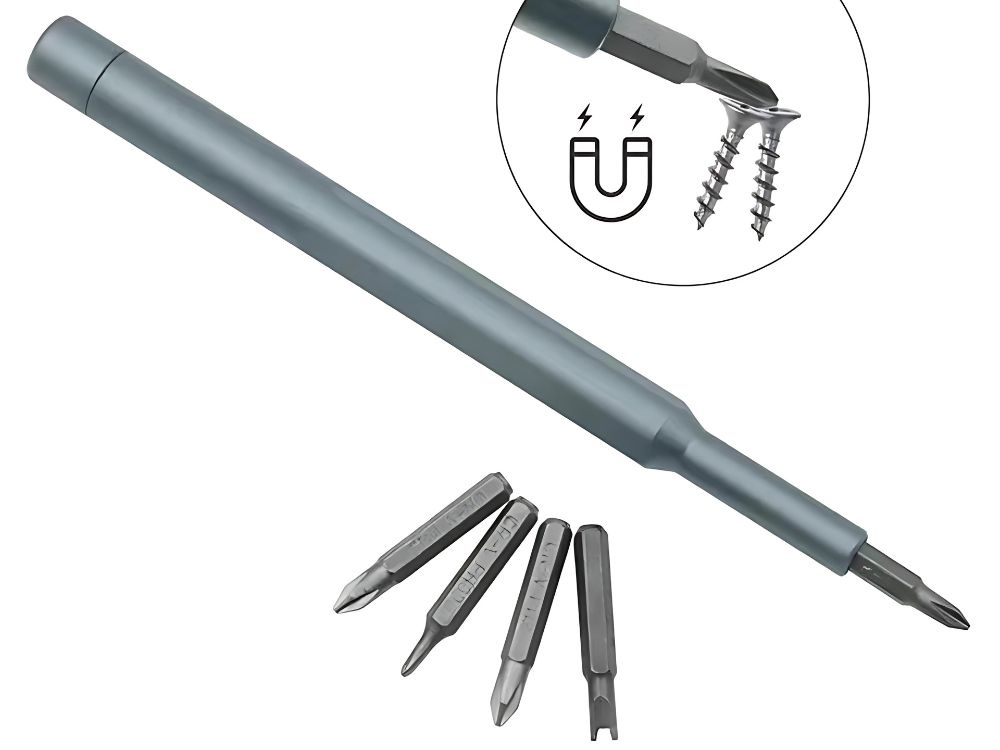Tikslus atsuktuvų rinkinys su magnetiniais antgaliais, 24 dalys 3