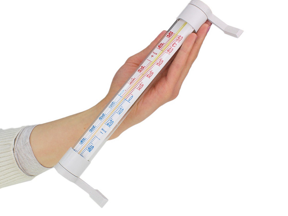 Lauko ir vidaus termometras, 21 cm