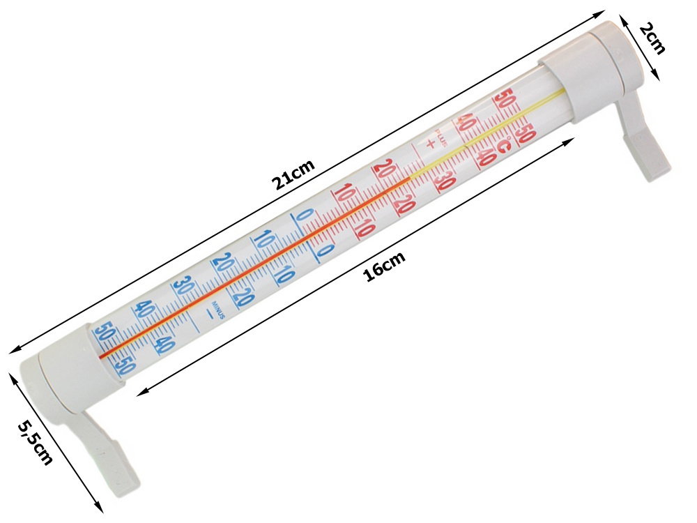 Lauko ir vidaus termometras, 21 cm