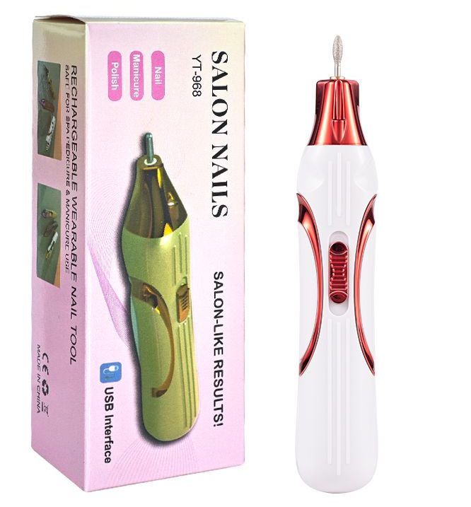 Nagų frezavimo aparatas su frezų rinkiniu, usb, 18000-30000 sūk./min