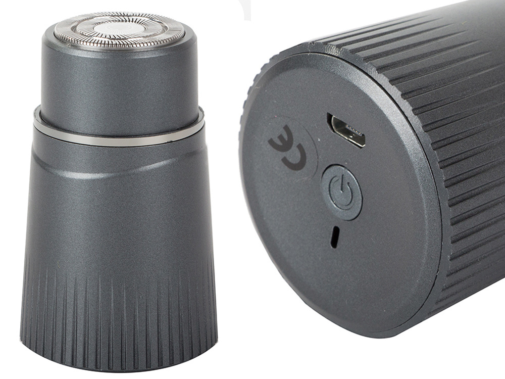 Bevielis mini barzdos trimeris su usb įkrovimu
