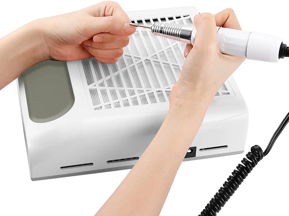 Nagų dulkių ištraukėjas bq-858-8 su filtru 80w