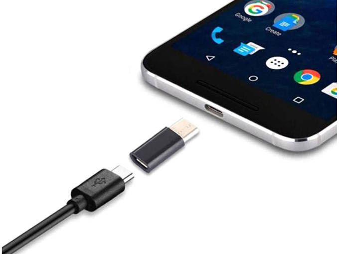 Adapteris iš micro usb į usb tipo c 3.1