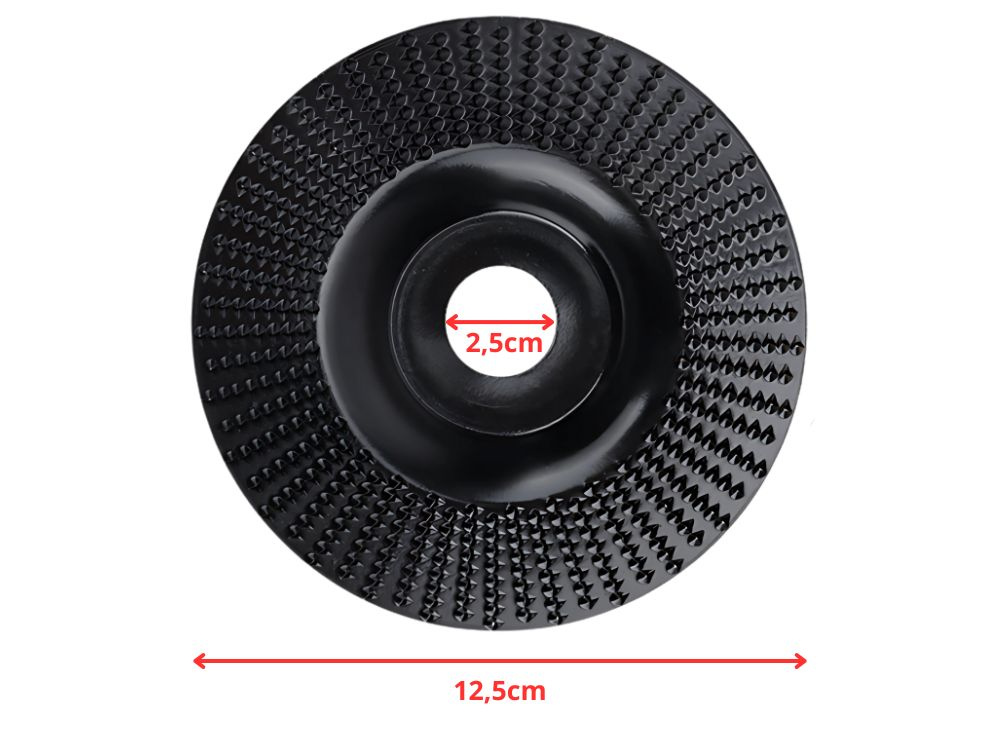 Šlifavimo diskas medienai, 125 mm